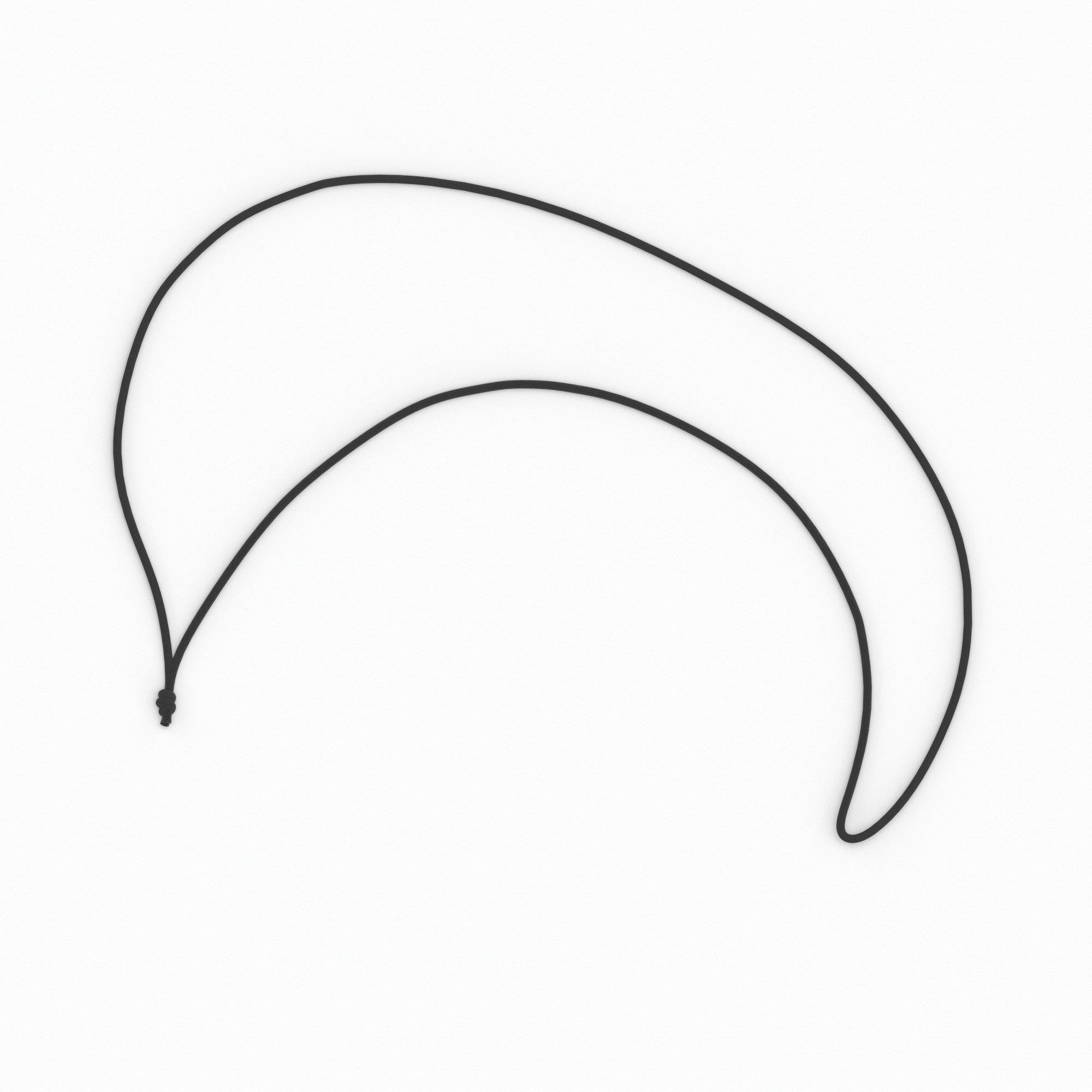 Lanyard black_top (knot)