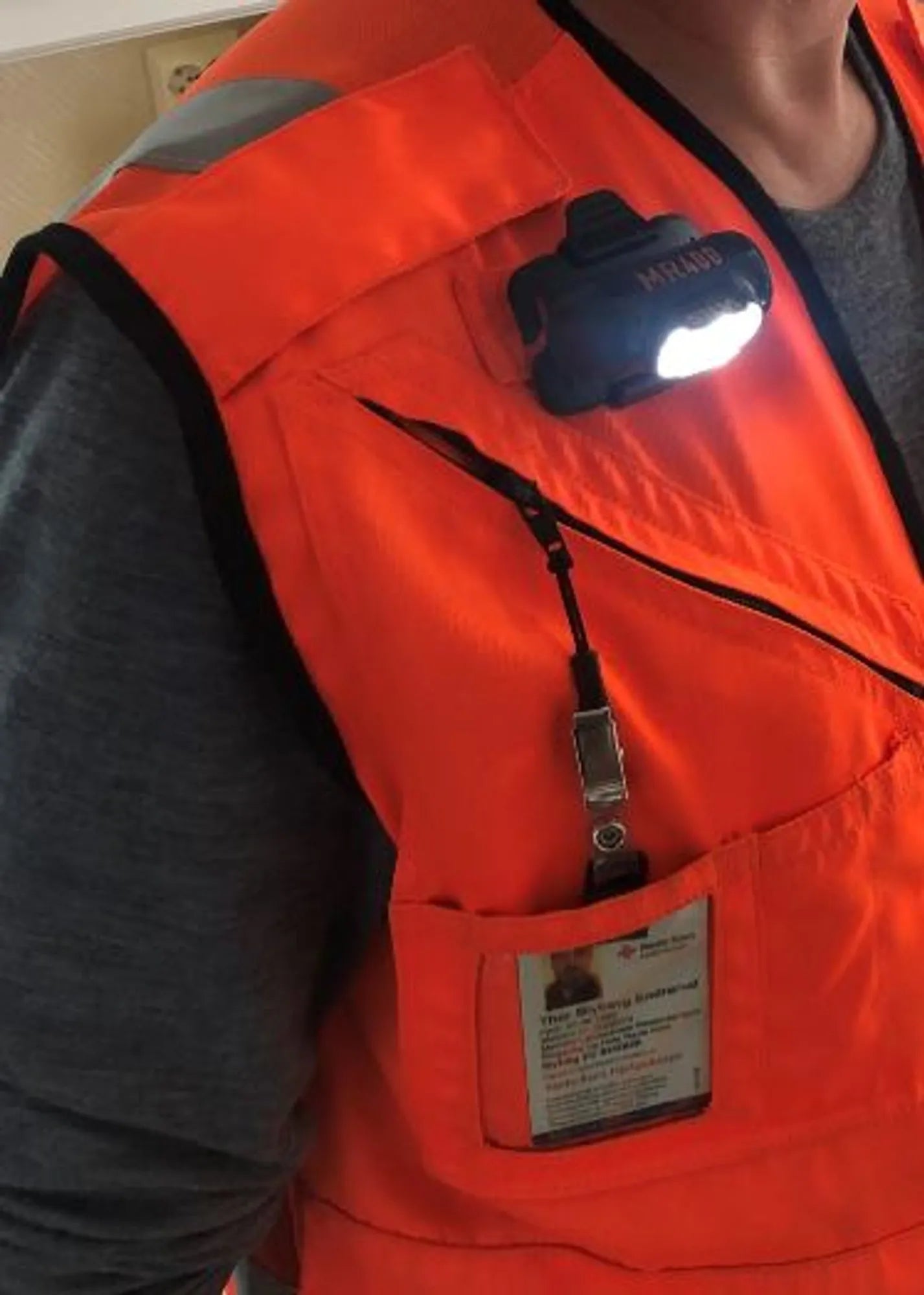 MR lykt på 37564 klipsfeste