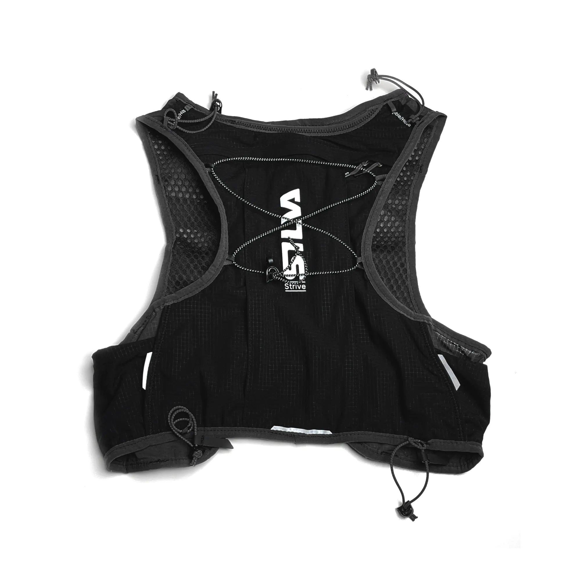 Strive 10 Vest Black SS26 - Back flat