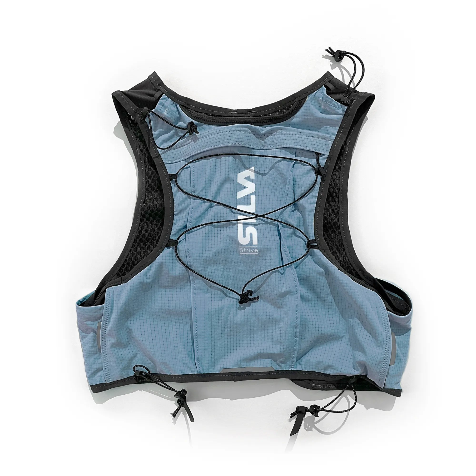 Strive 10 Vest Blue SS26 - Back Flat