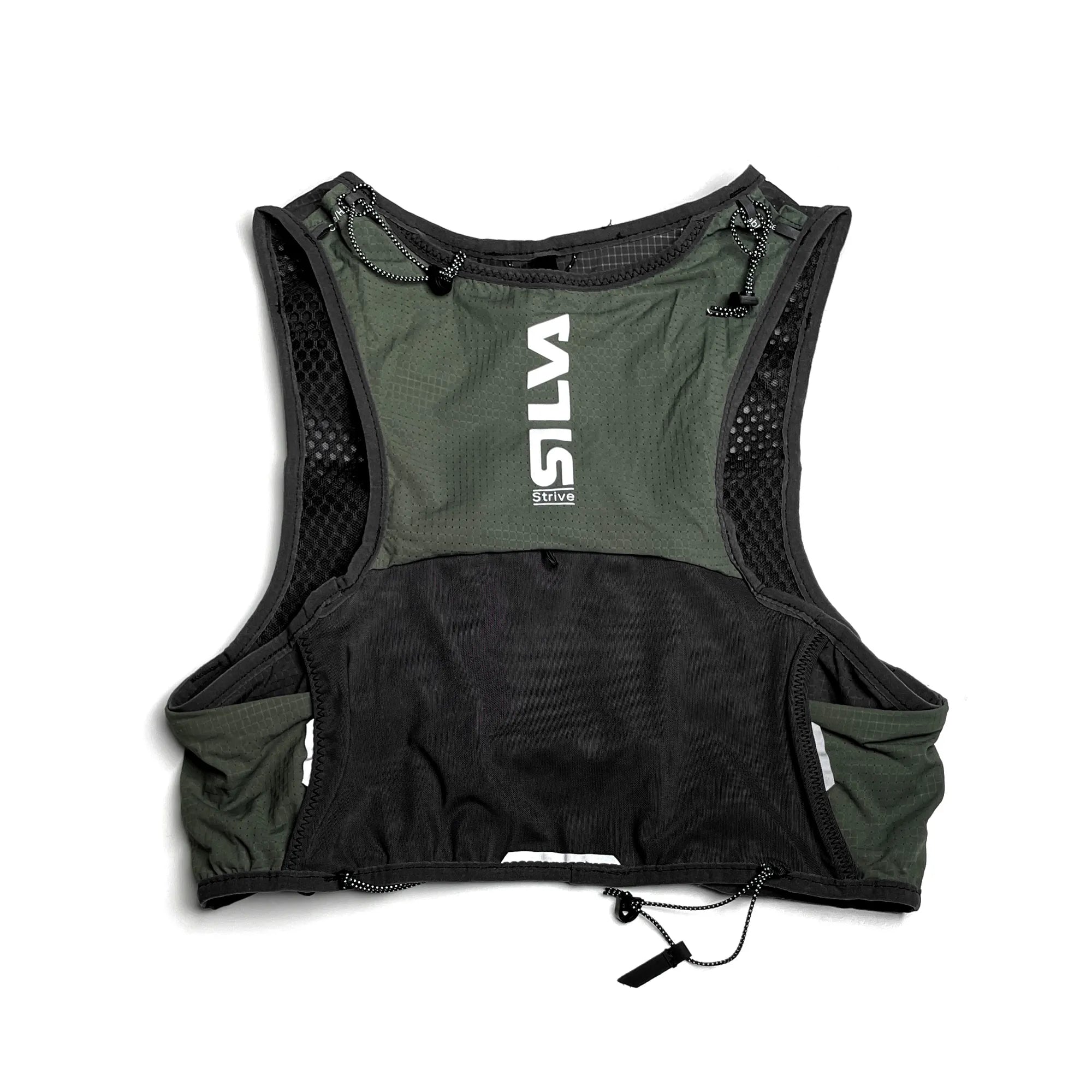 Strive 5 Vest Green SS26 - Back flat