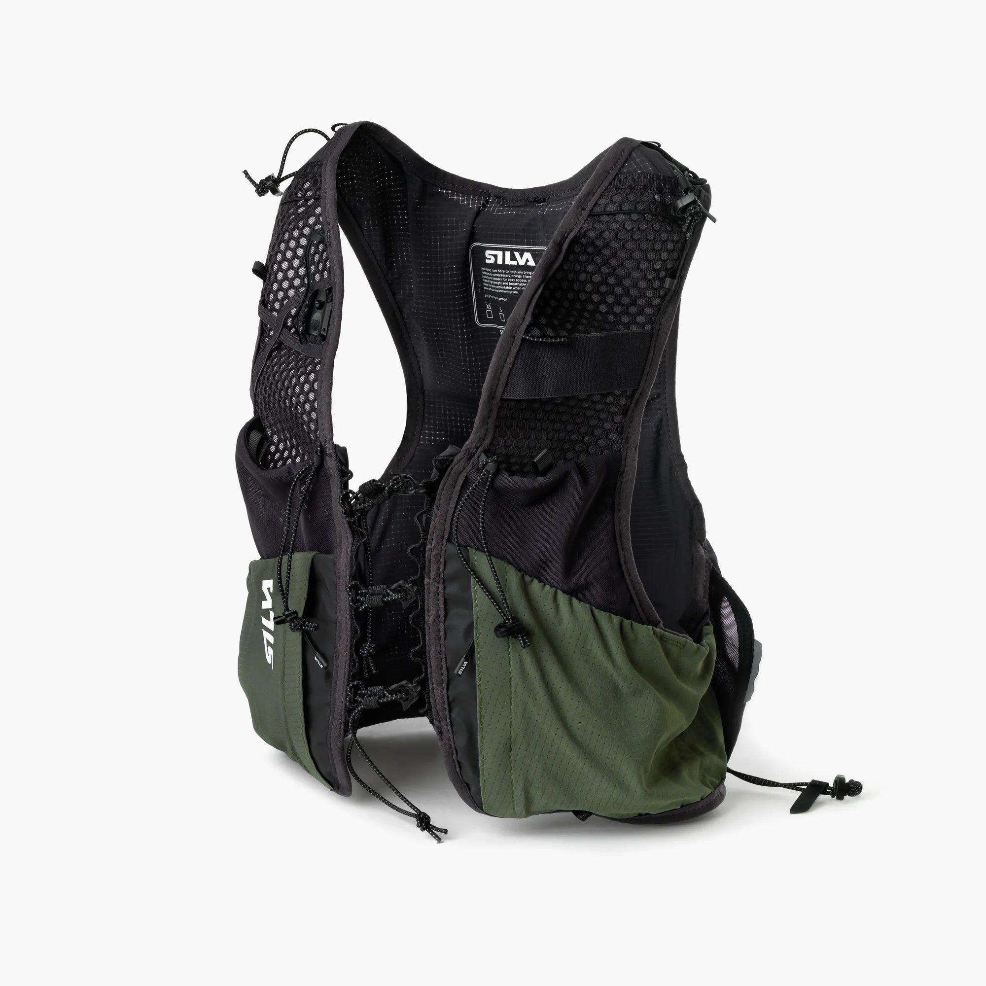 Strive 5 Vest Green SS26 - Front GREY