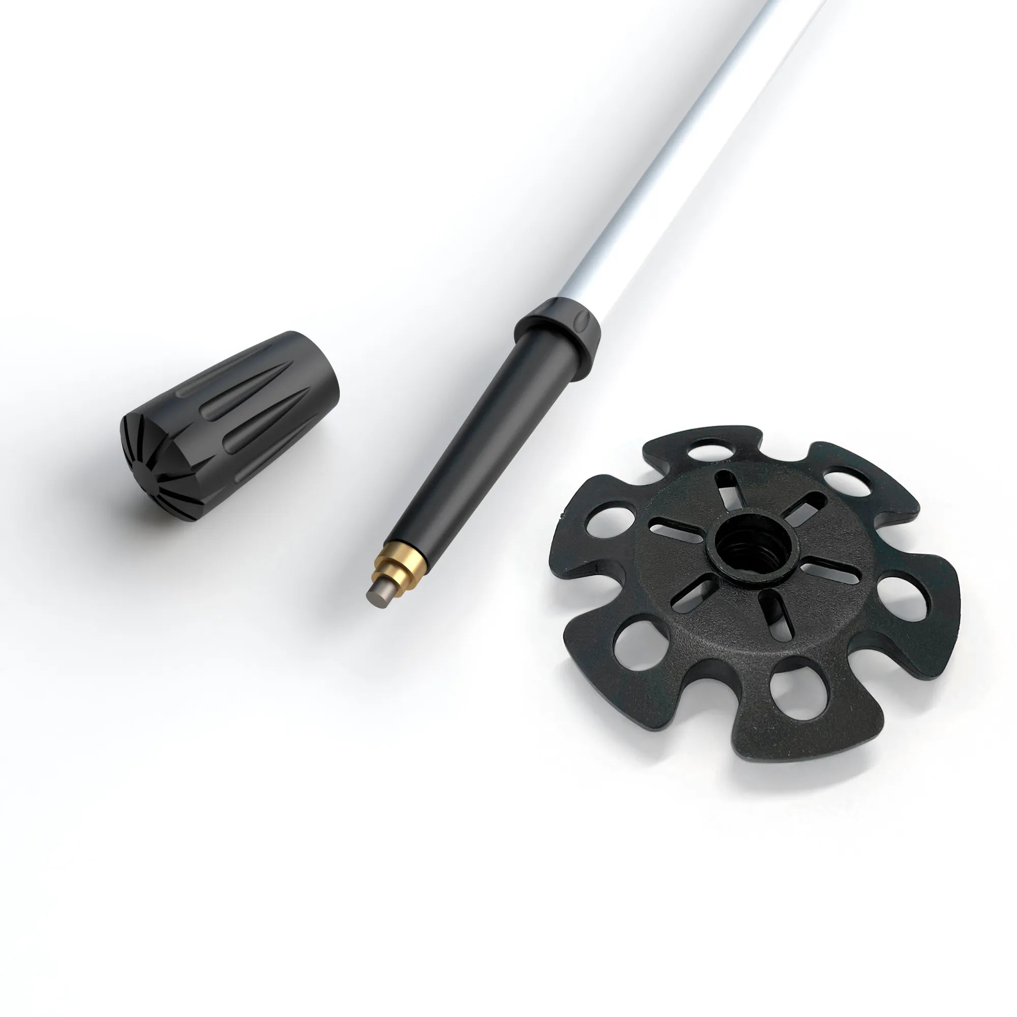 Trekking Poles Aluminum (White)_38122_feet (2023)