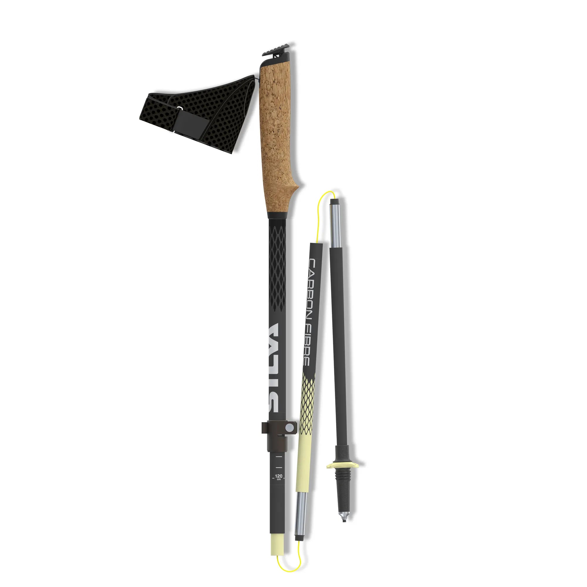 Running-Trekking poles carbon z adjustable_38602-38603_folded
