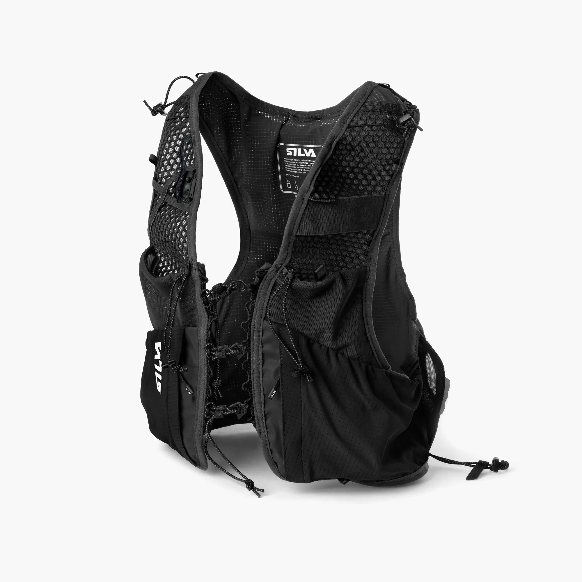 Strive 10 Vest Black SS26 - Front GREY
