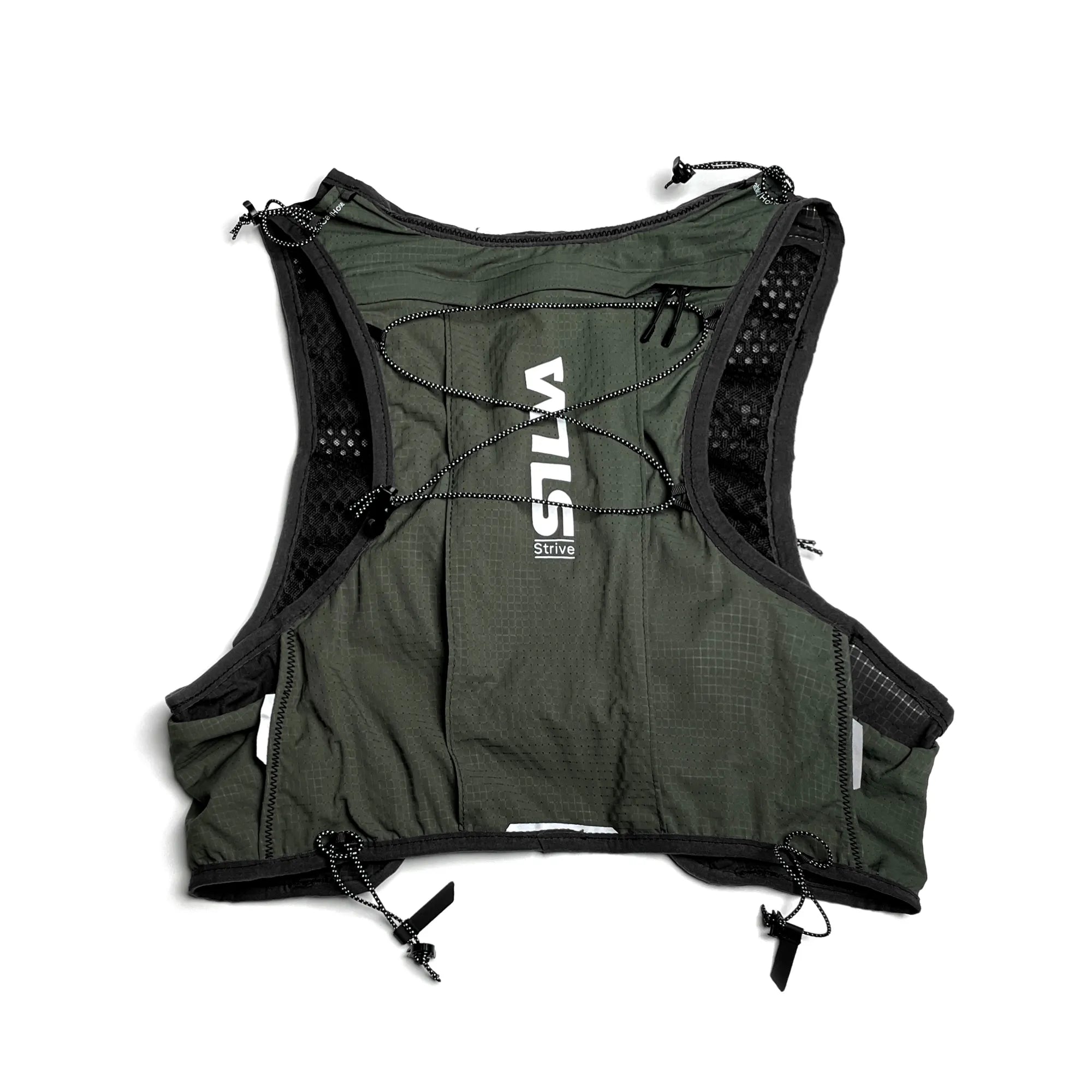 Strive 10 Vest Green SS26 - Back flat