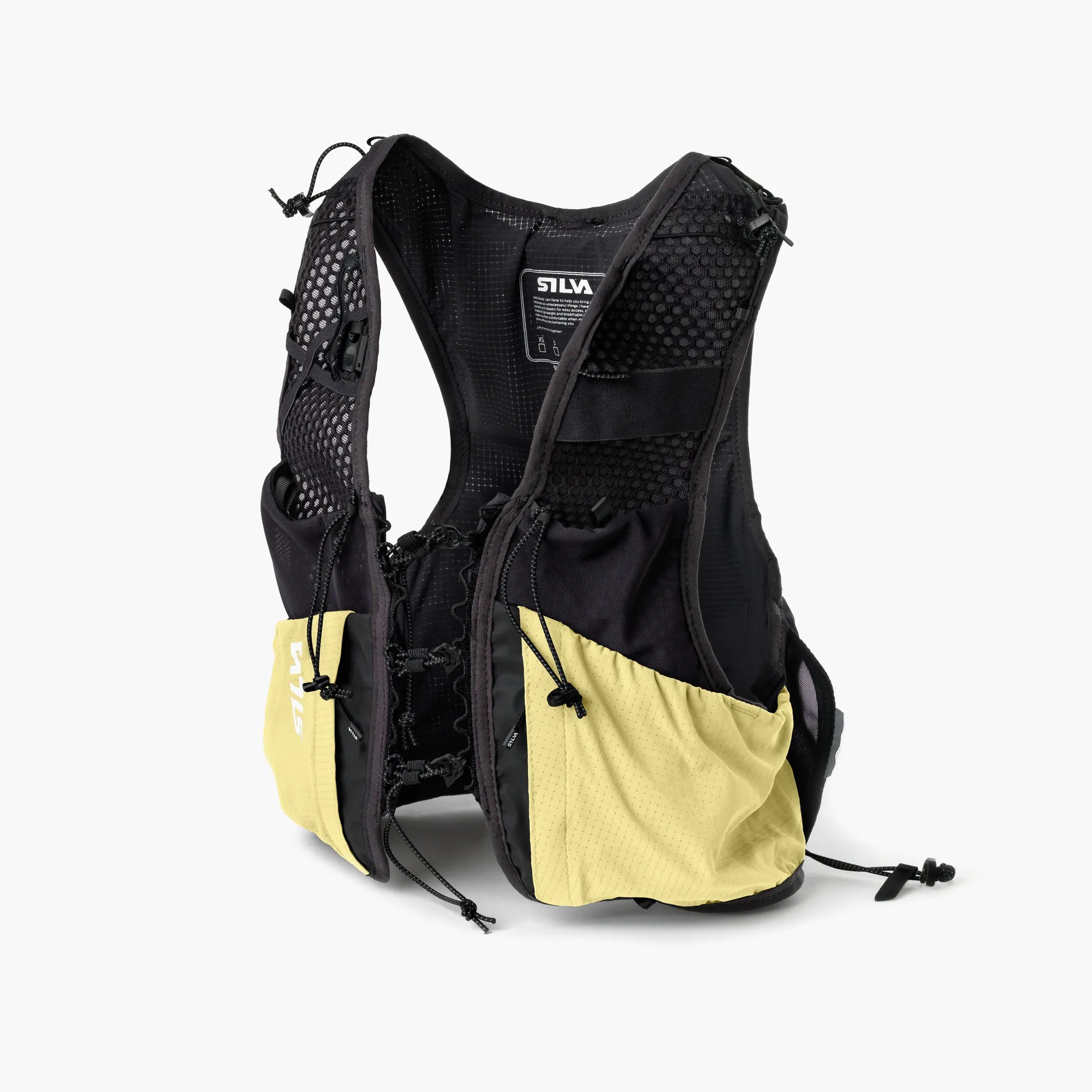 Strive 10 Vest Yellow SS26 - Front GREY