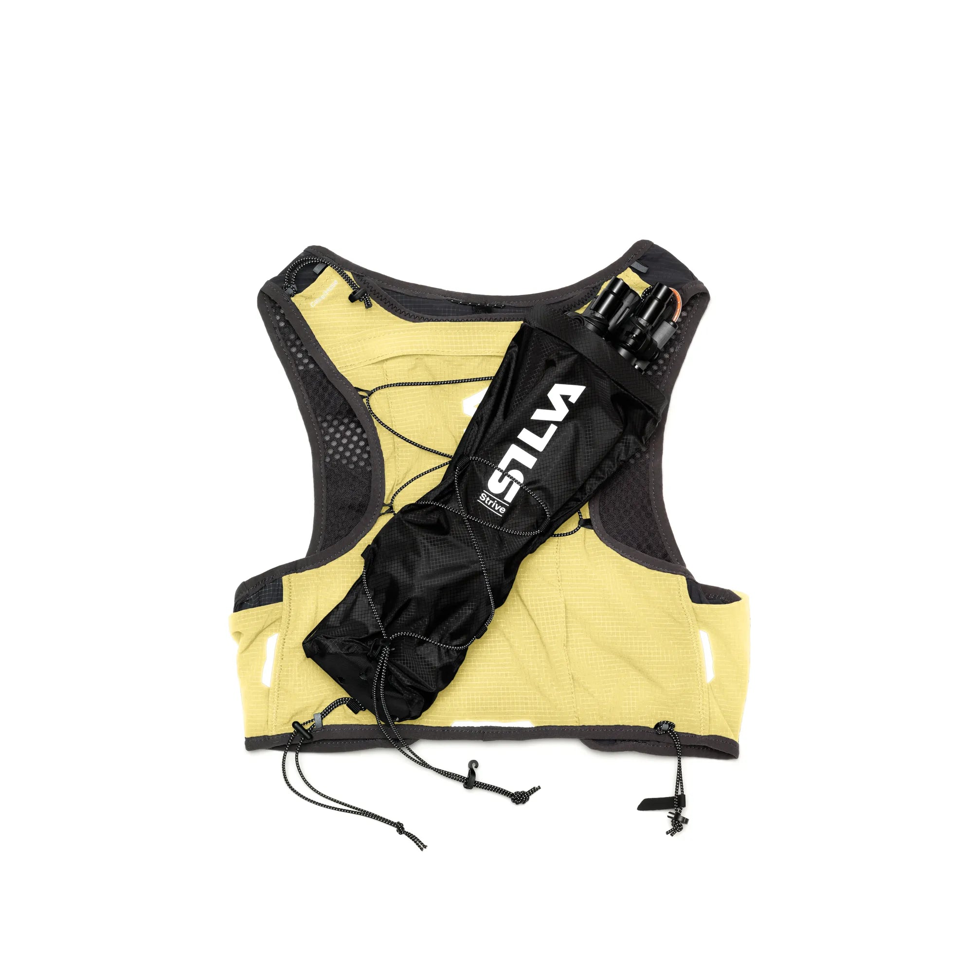 Strive 10 Vest Yellow SS26 - Quiver mounted