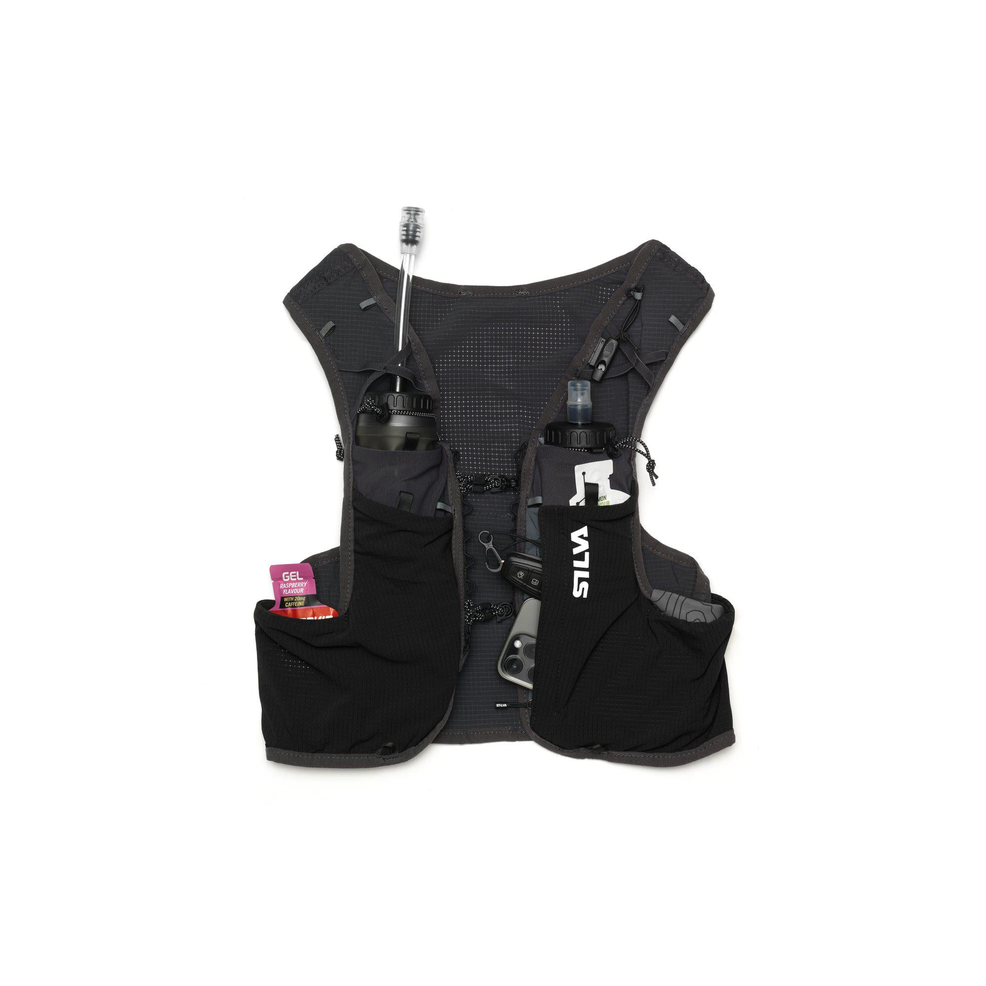 Strive Fly Vest Black_packed front