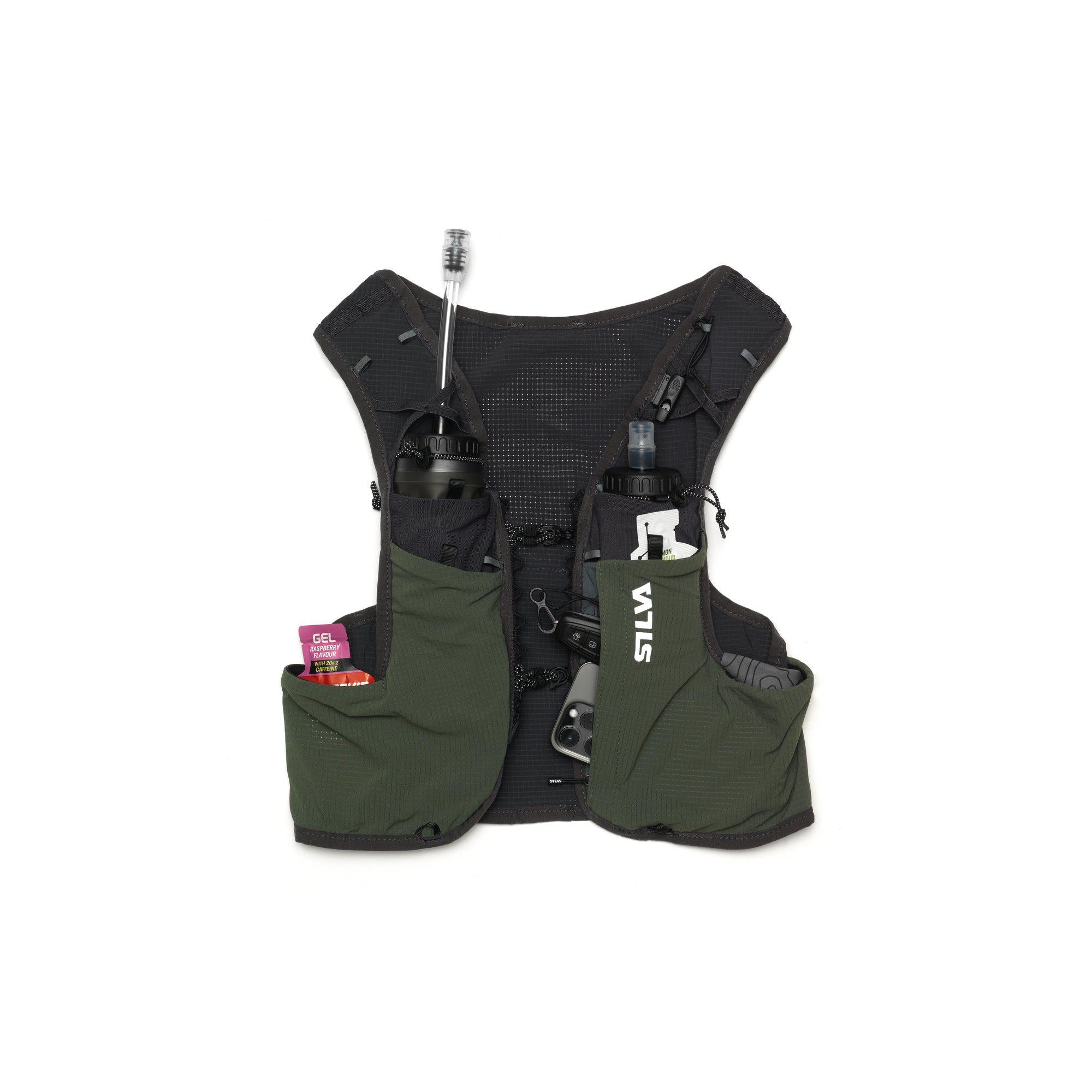 Strive Fly Vest Green_packed front