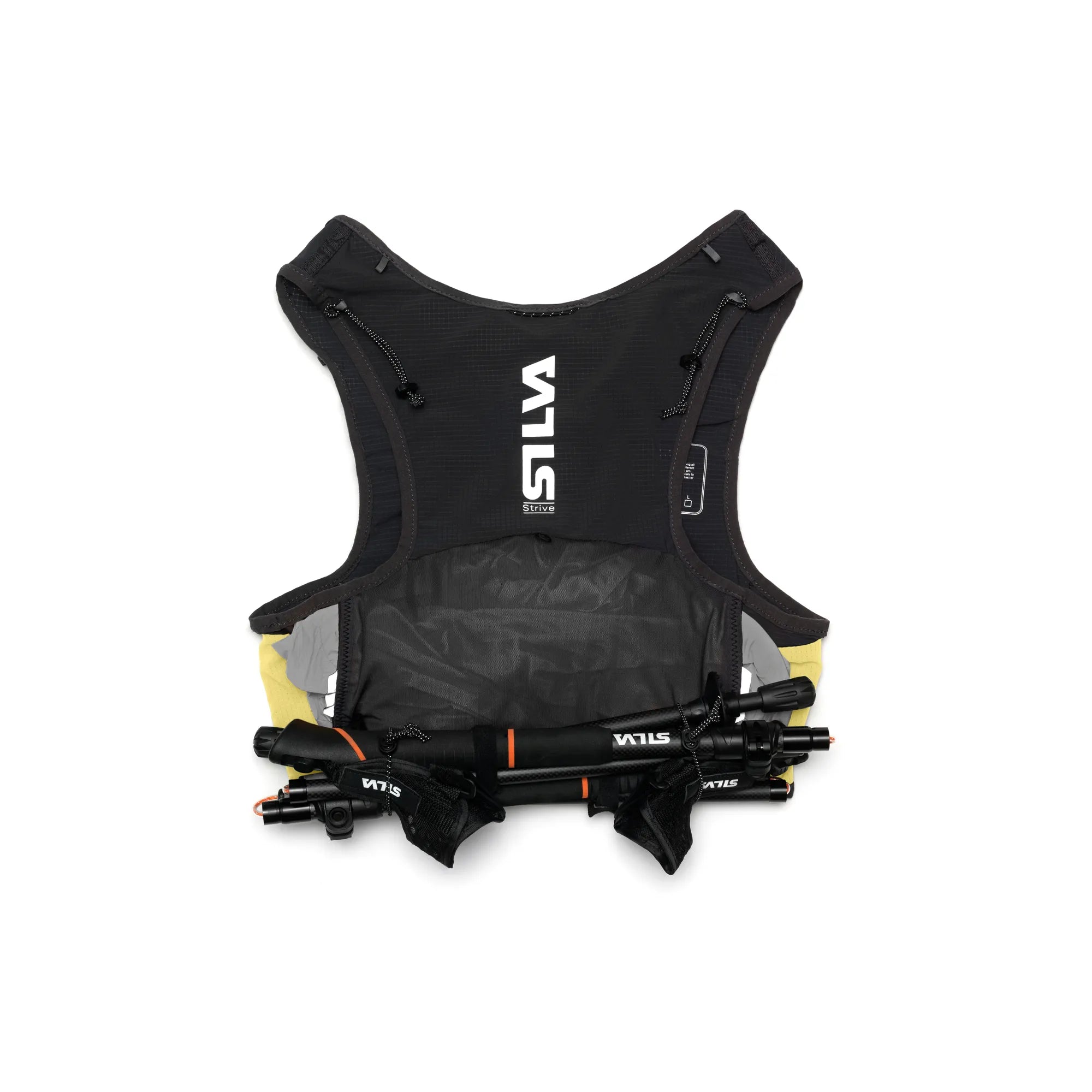 Strive Fly Vest Yellow SS26 - Packed Back